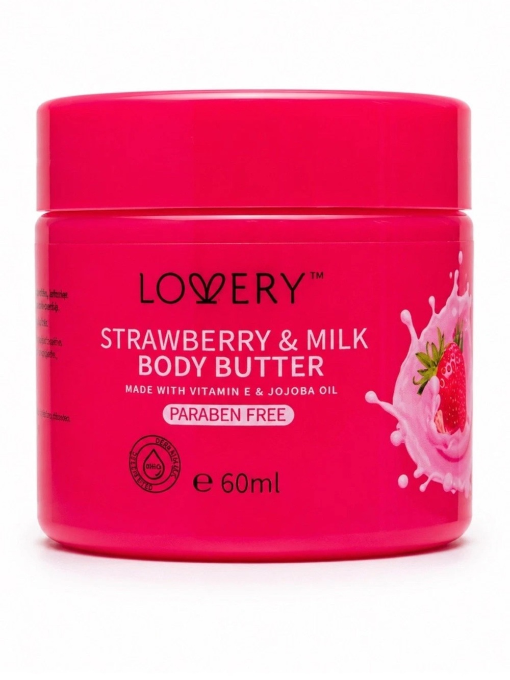 Lovery Strawberry & Milk Body Butter - 60ml - NEW and Sealed